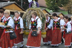 18. Dożynki Województwa Małopolskiego - korowód dożynkowy - miechowski.pl