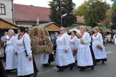 18. Dożynki Województwa Małopolskiego - korowód dożynkowy - miechowski.pl