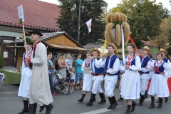 18. Dożynki Województwa Małopolskiego - korowód dożynkowy - miechowski.pl