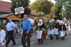 18. Dożynki Województwa Małopolskiego - korowód dożynkowy - miechowski.pl