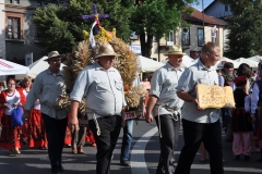 18. Dożynki Województwa Małopolskiego - korowód dożynkowy - miechowski.pl