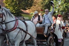 18. Dożynki Województwa Małopolskiego - korowód dożynkowy - miechowski.pl