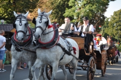 18. Dożynki Województwa Małopolskiego - korowód dożynkowy - miechowski.pl