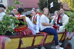 18. Dożynki Województwa Małopolskiego - korowód dożynkowy - miechowski.pl