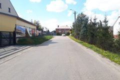 Ulica Sportowa w Charsznicy - stan obecny