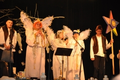 V Małopolski Festiwal Kolęd i Pastorałek ŚDS-ów - placówka z Woli Filipowskiej - fot. K. Capiga - miechowski.pl