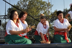 Reprezentacja gminy Kozłów na Dożynkach Powiatowych - miechowski.pl