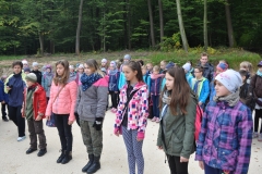 Harcerski Start w lesie w Tunelu - miechowski.pl - fot. K. Capiga