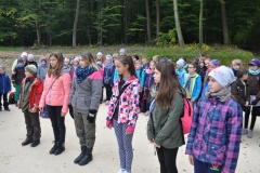 Harcerski Start w lesie w Tunelu - miechowski.pl - fot. K. Capiga