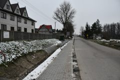 Pobocze z kostki brukowej w Boczkowicach