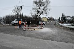 Przebudowa skrzyżowania dróg powiatowych w Wolicy