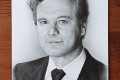 Colin Firth - rys. Kamila Światły