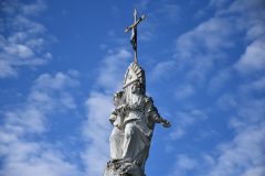 Zwieńczenie kapliczki w Boczkowicach