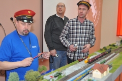 "Stacja Biblioteka" - wystawa modeli kolejek w Kozłowie - fot. K. Capiga - miechowski.pl