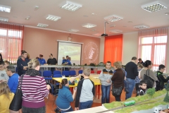"Stacja Biblioteka" - wystawa modeli kolejek w Kozłowie - fot. K. Capiga - miechowski.pl