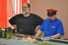 "Stacja Biblioteka" - wystawa modeli kolejek w Kozłowie - fot. K. Capiga - miechowski.pl