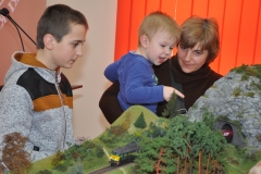 "Stacja Biblioteka" - wystawa modeli kolejek w Kozłowie - fot. K. Capiga - miechowski.pl