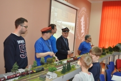 "Stacja Biblioteka" - wystawa modeli kolejek w Kozłowie - fot. K. Capiga - miechowski.pl