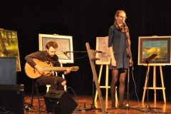 Koncert charytatywny dla Agnieszki Dudek - recital Reginy Warskiej i Piotra Nowaka - fot. Krzysztof Capiga - miechowski.pl