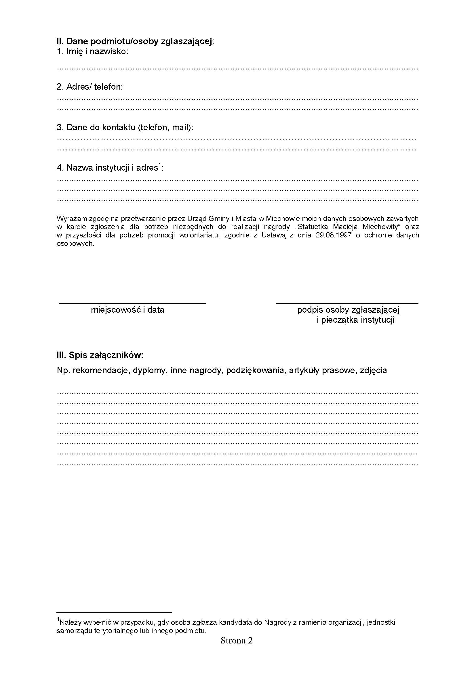 Karta_zgloszenia_o_przyznanie_Nagrody_Burmistrza_Gminy_i_Miasta_Miechow__Statuetka_Macieja_Miechowity___Strona_2