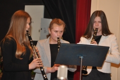 XXV Miechowski Festiwal Młodych Muzyków - Patrycja Fijor, Katarzyna Reszelewska, Paulina Stochel - fot. K. Capiga