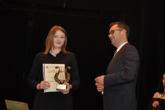 XXV Miechowski Festiwal Młodych Muzyków - zdobywczyni Nagrody Burmistrza - Julia Grela - fot. K. Capiga