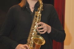 XXV Miechowski Festiwal Młodych Muzyków - zdobywczyni Nagrody Burmistrza - Julia Grela - fot. K. Capiga