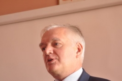 Inauguracja Małopolskiego Uniwersytetu Seniora w Kozłowie - wicepremier Jarosław Gowin - miechowski.pl - fot. K. Capiga