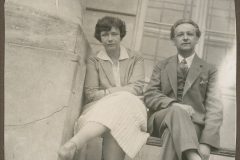 Zofia Starowieyska-Morstinowa z Emilem Zegadłowiczem