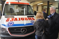 Nowa karetka dla miechowskiego szpitala - fot. K. Capiga - miechowski.pl