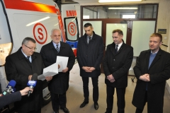 Nowa karetka dla miechowskiego szpitala - fot. K. Capiga - miechowski.pl