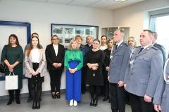 Uroczysta zmiana kierownictwa w KPP Miechów