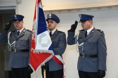 Poczet sztandarowy KPP Miechów