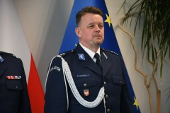 mł. insp. Michał Gurda po 30 latach pożegnał się ze służbą
