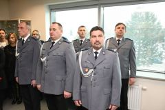 Uroczysta zmiana kierownictwa w KPP Miechów