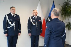 Uroczysta zmiana kierownictwa w KPP Miechów