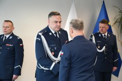 Uroczysta zmiana kierownictwa w KPP Miechów
