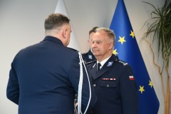 Uroczysta zmiana kierownictwa w KPP Miechów