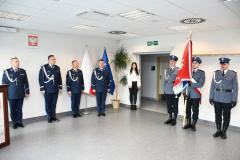 Uroczysta zmiana kierownictwa w KPP Miechów