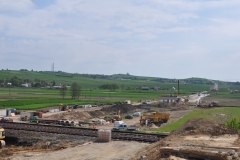 Północna obwodnica Miechowa w 34% realizacji - fot. K. Capiga