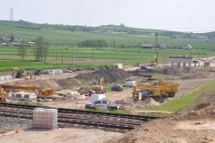 Północna obwodnica Miechowa w 34% realizacji - fot. K. Capiga