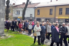 Odpust Parafialny w Książu Wielkim - procesja - wierni - fot. Krzysztof Capiga - miechowski.pl