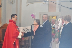 Odpust Parafialny w Książu Wielkim - życzenia dla księży Wojciechów - fot. Krzysztof Capiga - miechowski.pl