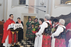 Odpust Parafialny w Książu Wielkim - życzenia dla księży Wojciechów - fot. Krzysztof Capiga - miechowski.pl
