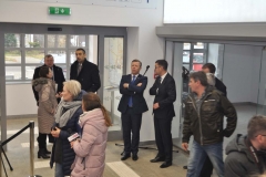 Otwarcie zmodernizowanego Dworca PKP w Miechowie - miechowski.pl - fot. K. Capiga