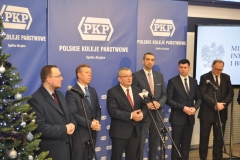 Otwarcie zmodernizowanego Dworca PKP w Miechowie - miechowski.pl - fot. K. Capiga