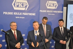 Otwarcie zmodernizowanego Dworca PKP w Miechowie - miechowski.pl - fot. K. Capiga