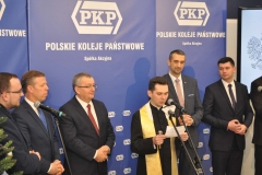 Otwarcie zmodernizowanego Dworca PKP w Miechowie - miechowski.pl - fot. K. Capiga
