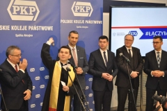 Otwarcie zmodernizowanego Dworca PKP w Miechowie - miechowski.pl - fot. K. Capiga