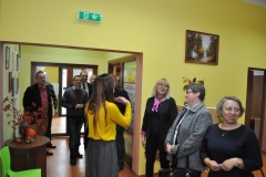 Samorządowcy ze Słaboszowa z wizytą w Bibliotece w Kozłowie - miechowski.pl - fot. K. Capiga